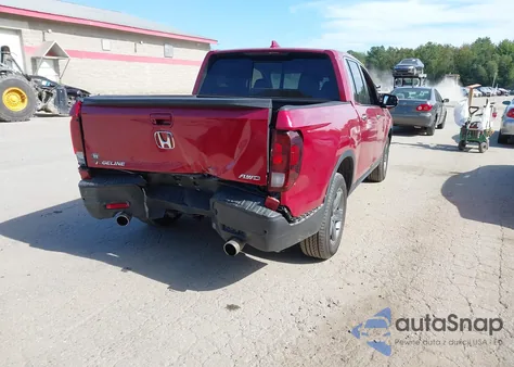 2022 Honda Ridgeline Rtl-E из США, поврежденный, VIN 5FPYK3F7XNB036653